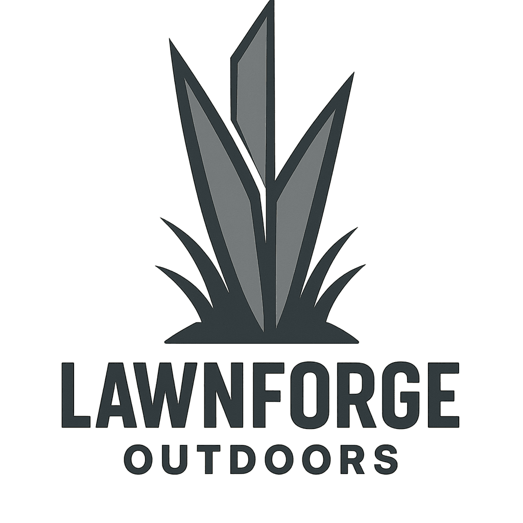 Backyard lawn maintenance